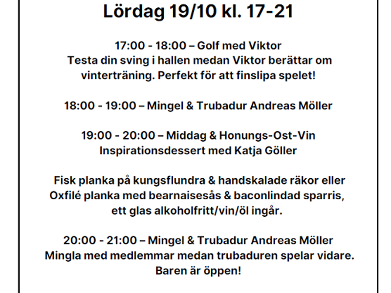 Medlemskväll