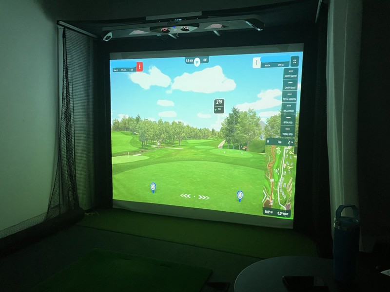Golfsimulatorn uppgraderad